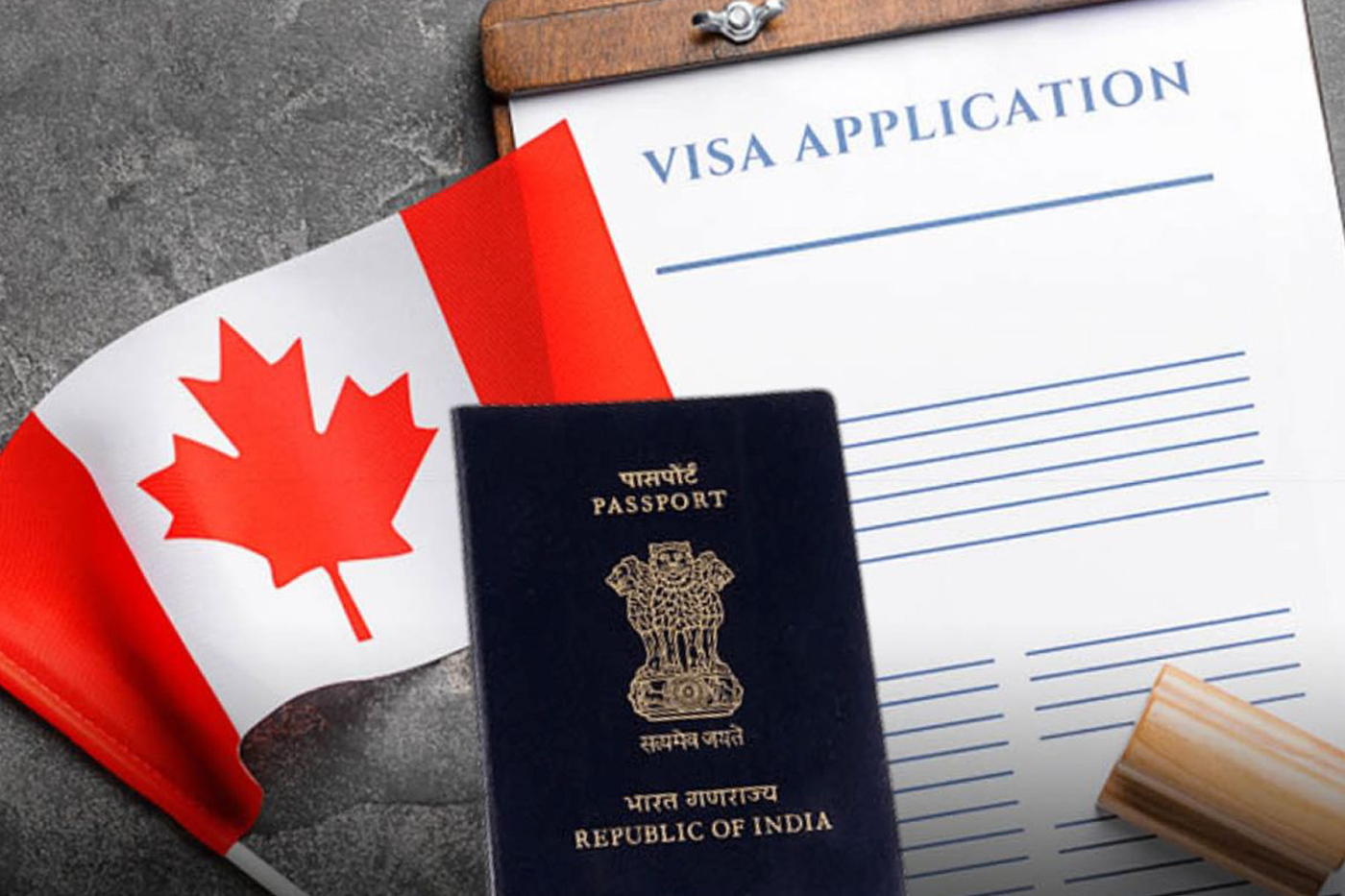 Where are Canadian immigration applications submitted?